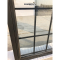 new design american style black aluminium framed windows exterior glass grille designed casement residential windows